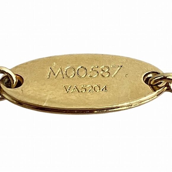 LOUIS VUITTON Gold Charm Bracelet - Picture 5 of 9